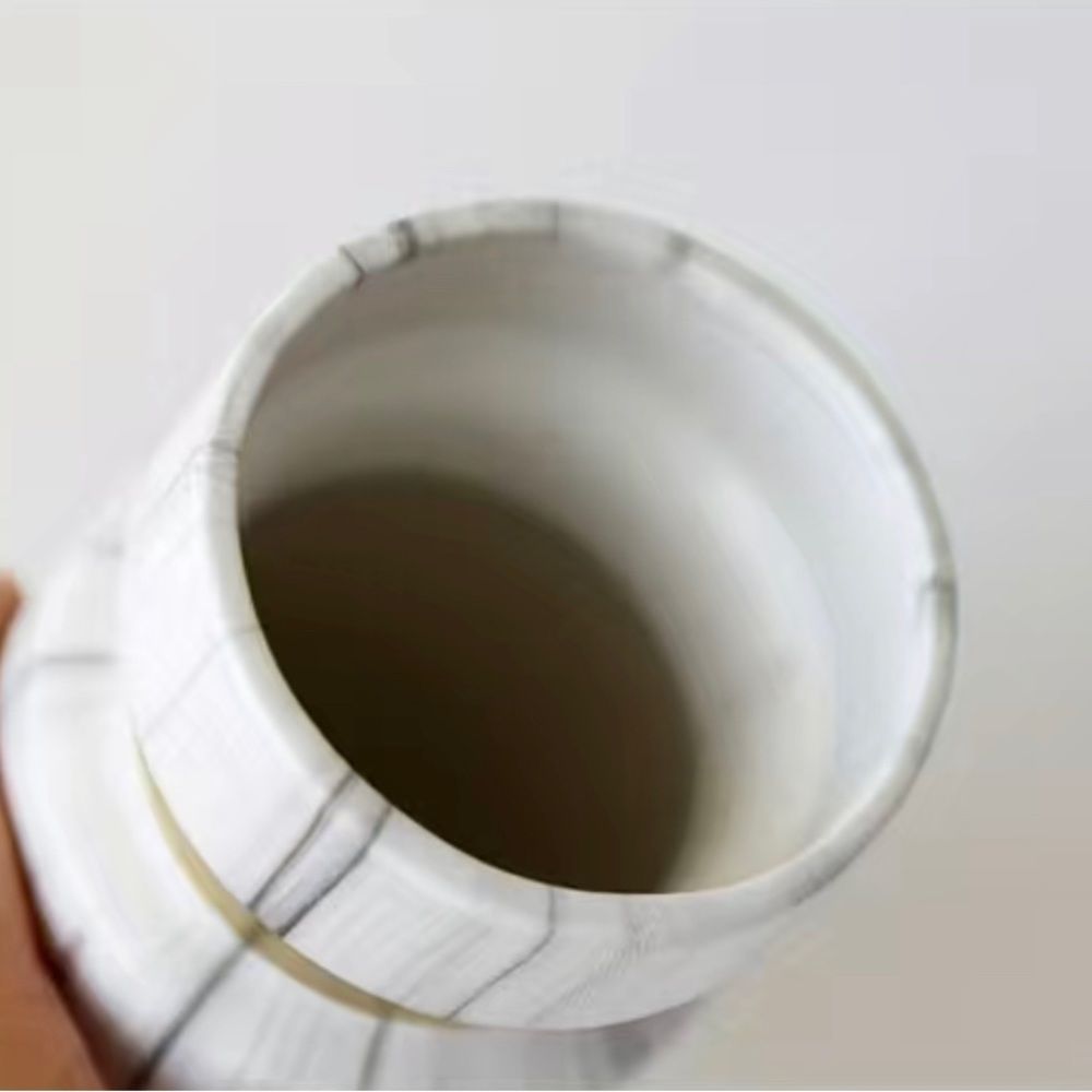 Marble Texture Ceramic Vase - Decor - Picture 6 of 10